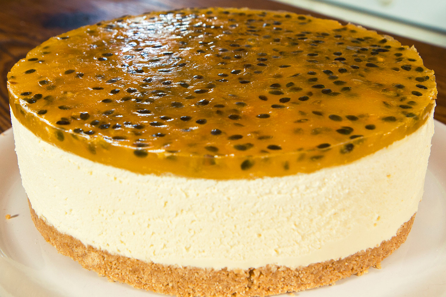 Cheesecake de maracuyá - Deliciosi.com