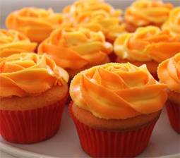 Cupcakes de naranja
