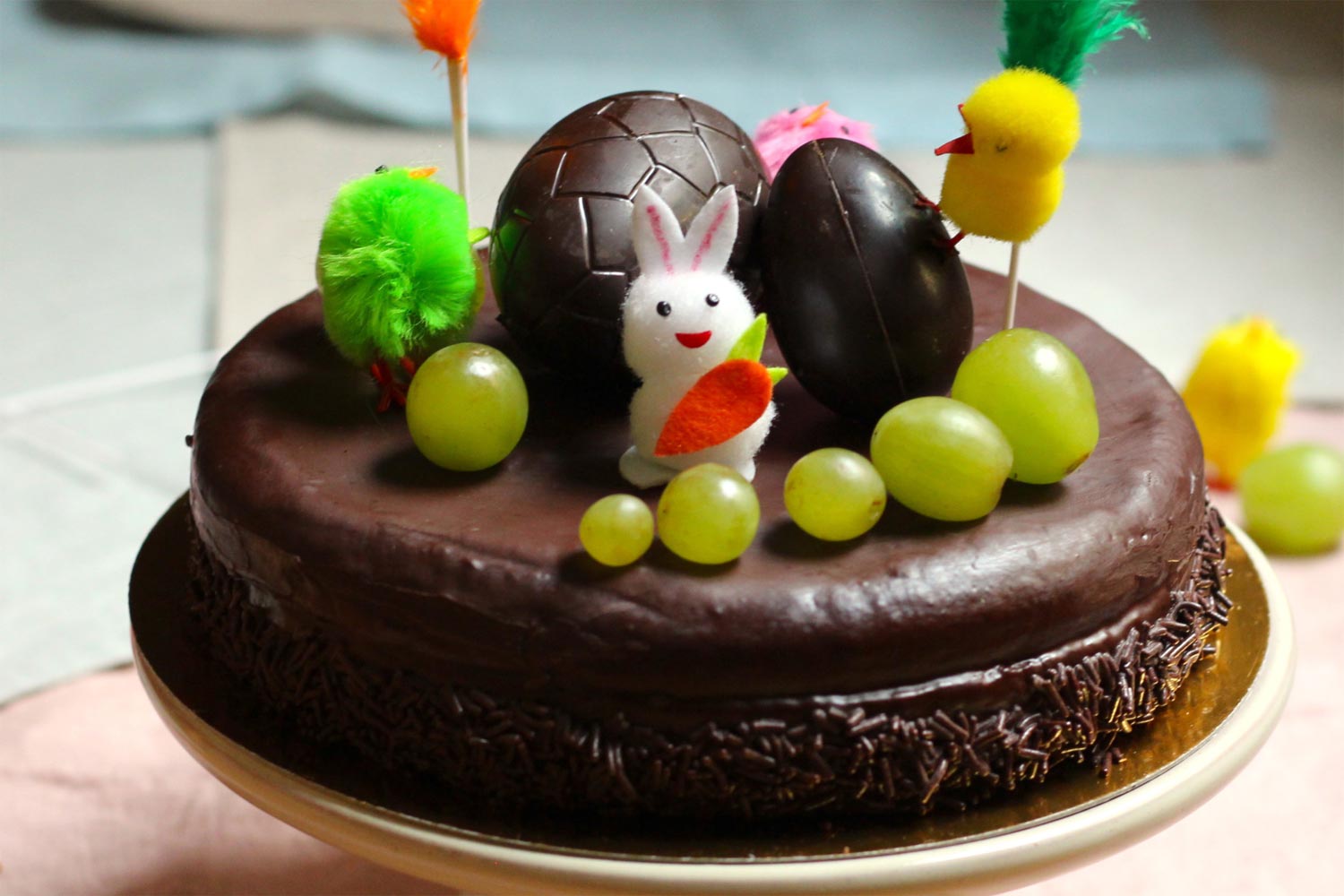 Receta de Mona de Pascua de chocolate