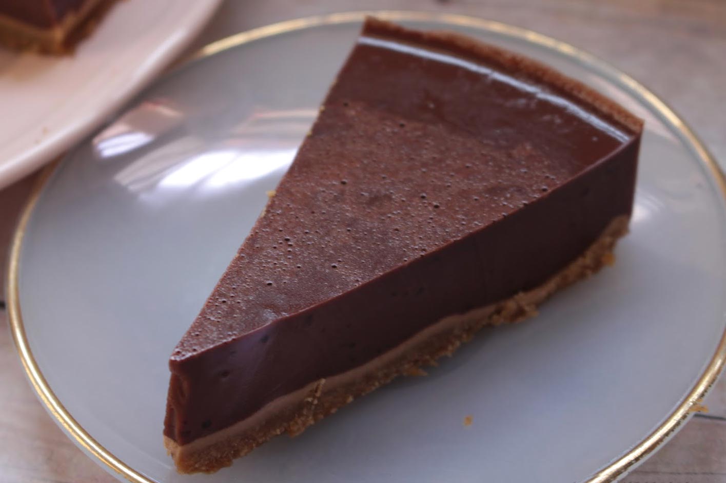 Tarta o pastel de chocolate sin horno (Postre fácil)